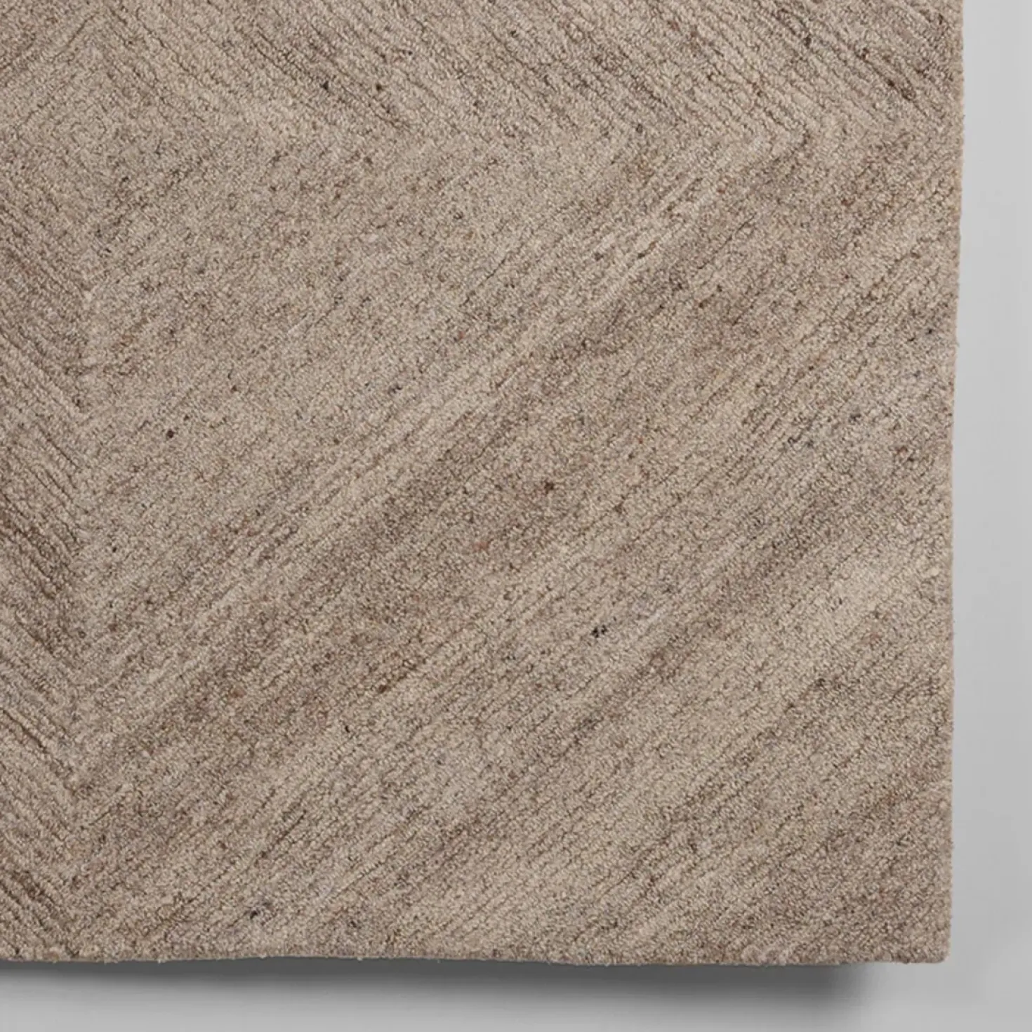 Vloerkleed Blendy Taupe Wol 200x300cm