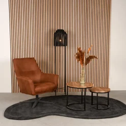 Vloerkleed Mody Antraciet Synthetisch 160x230cm