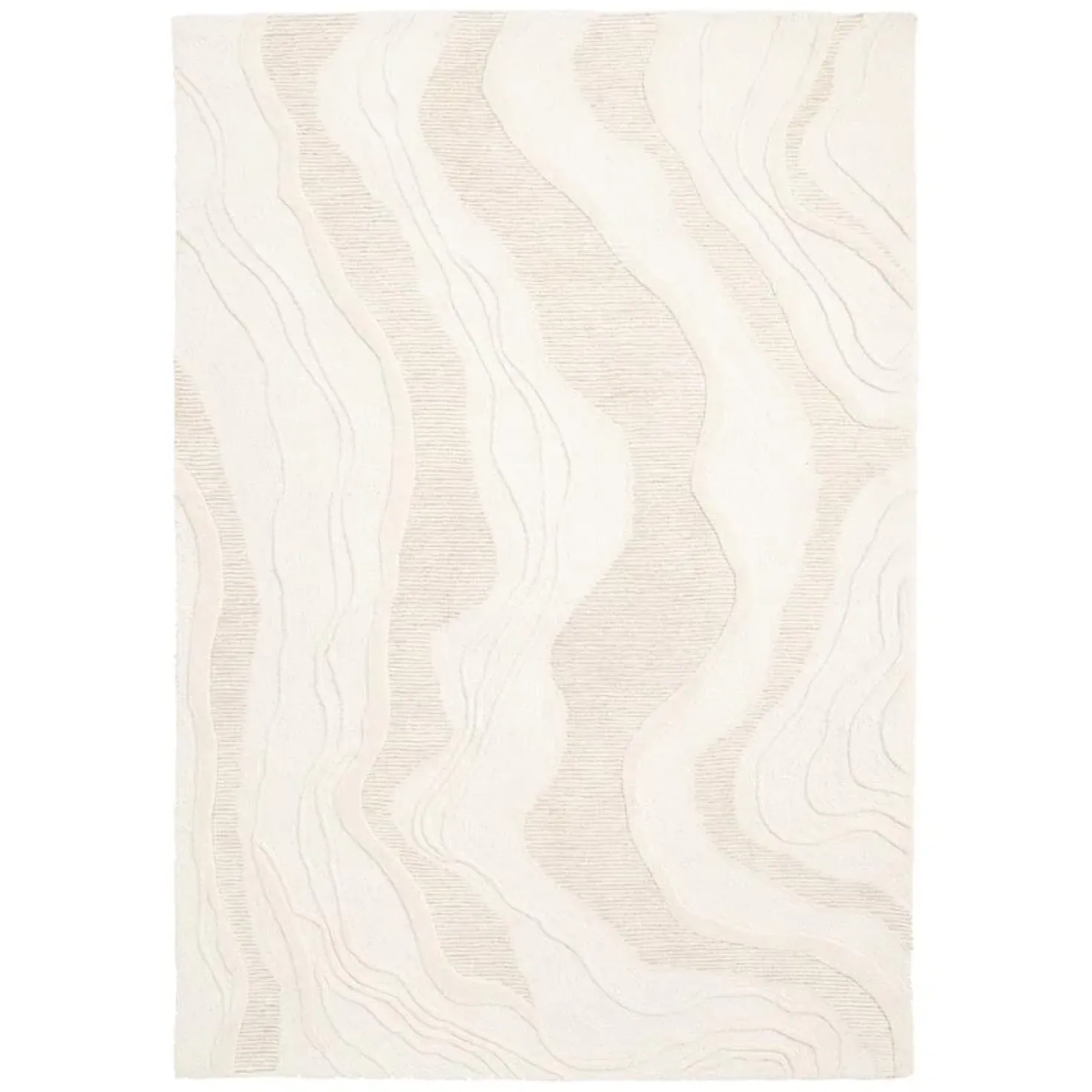 Vloerkleed Soil Wit 160x230cm