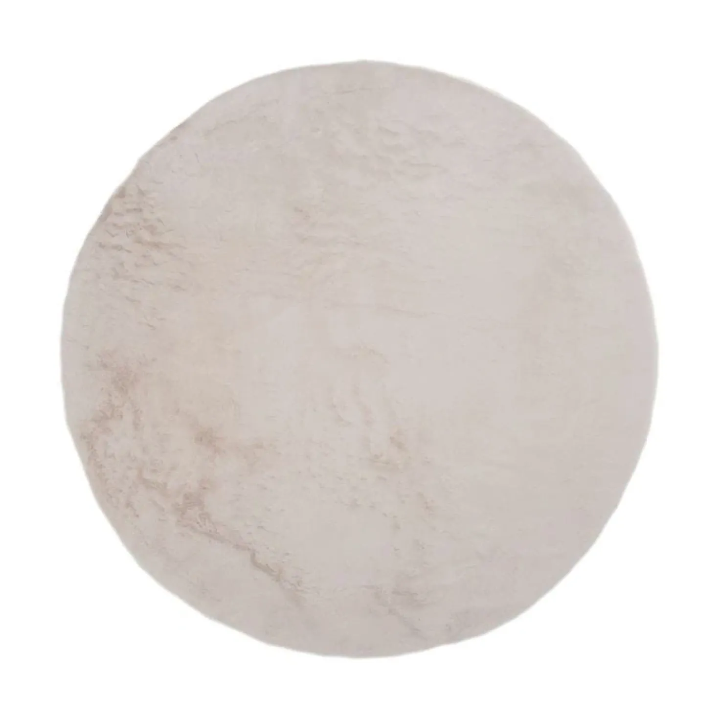 Vloerkleed Velluto Beige Rond ø160 cm