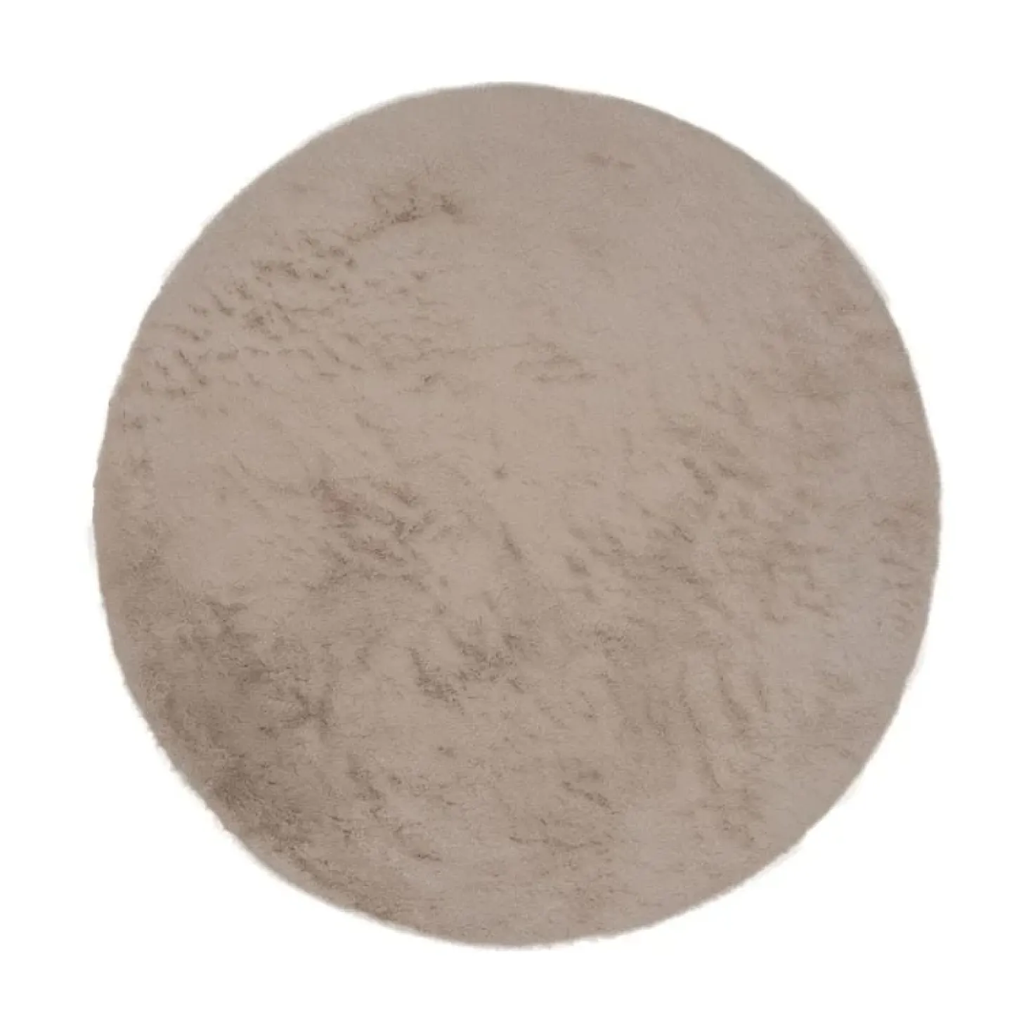Vloerkleed Velluto Toffee Rond ø200 cm