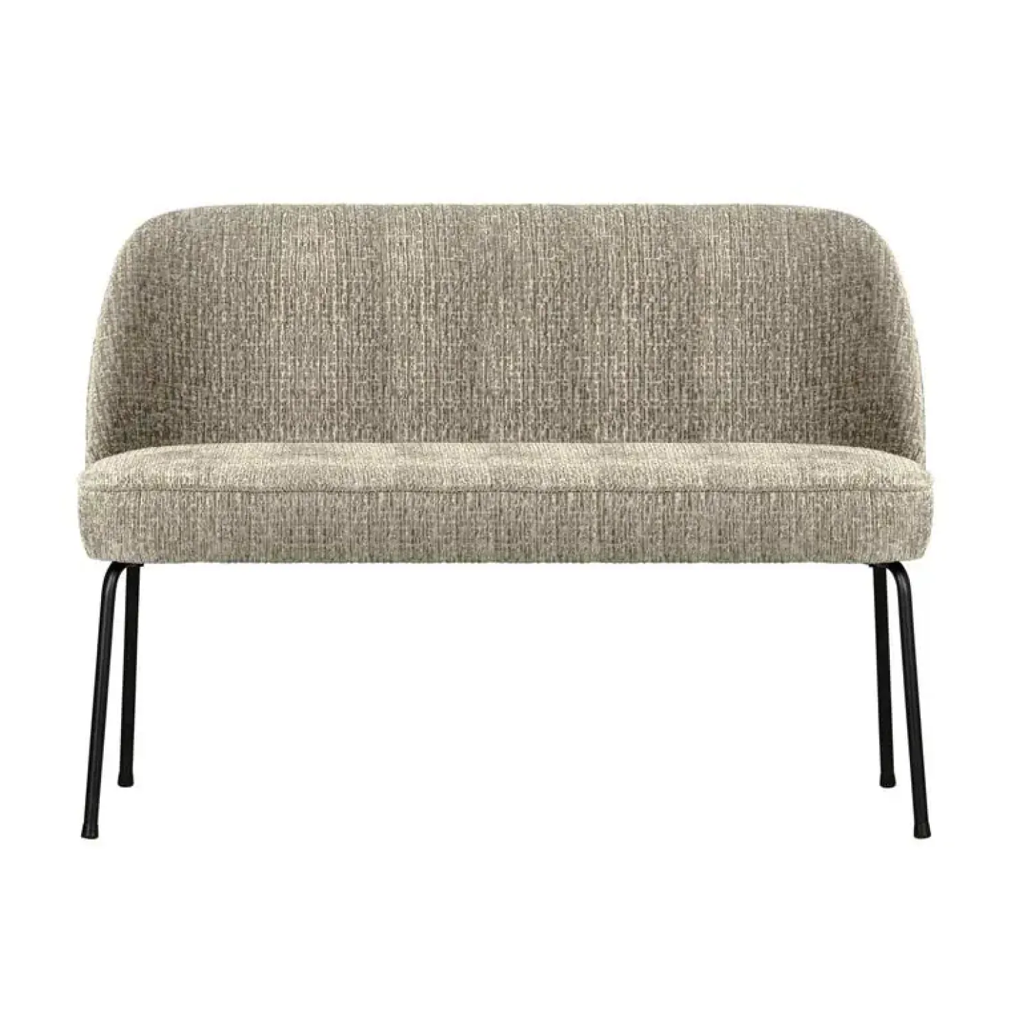 Vogue Eetkamerbank Structure Velvet Wheatfield 120cm