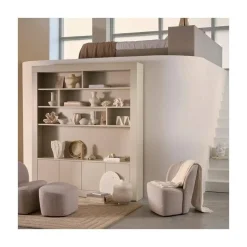 Wallcover Wandkast Grenen Dust 210cm