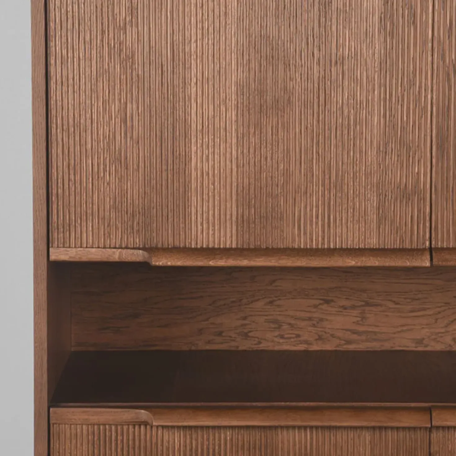 Wandkast Jule Bruin Eikenhout 110cm
