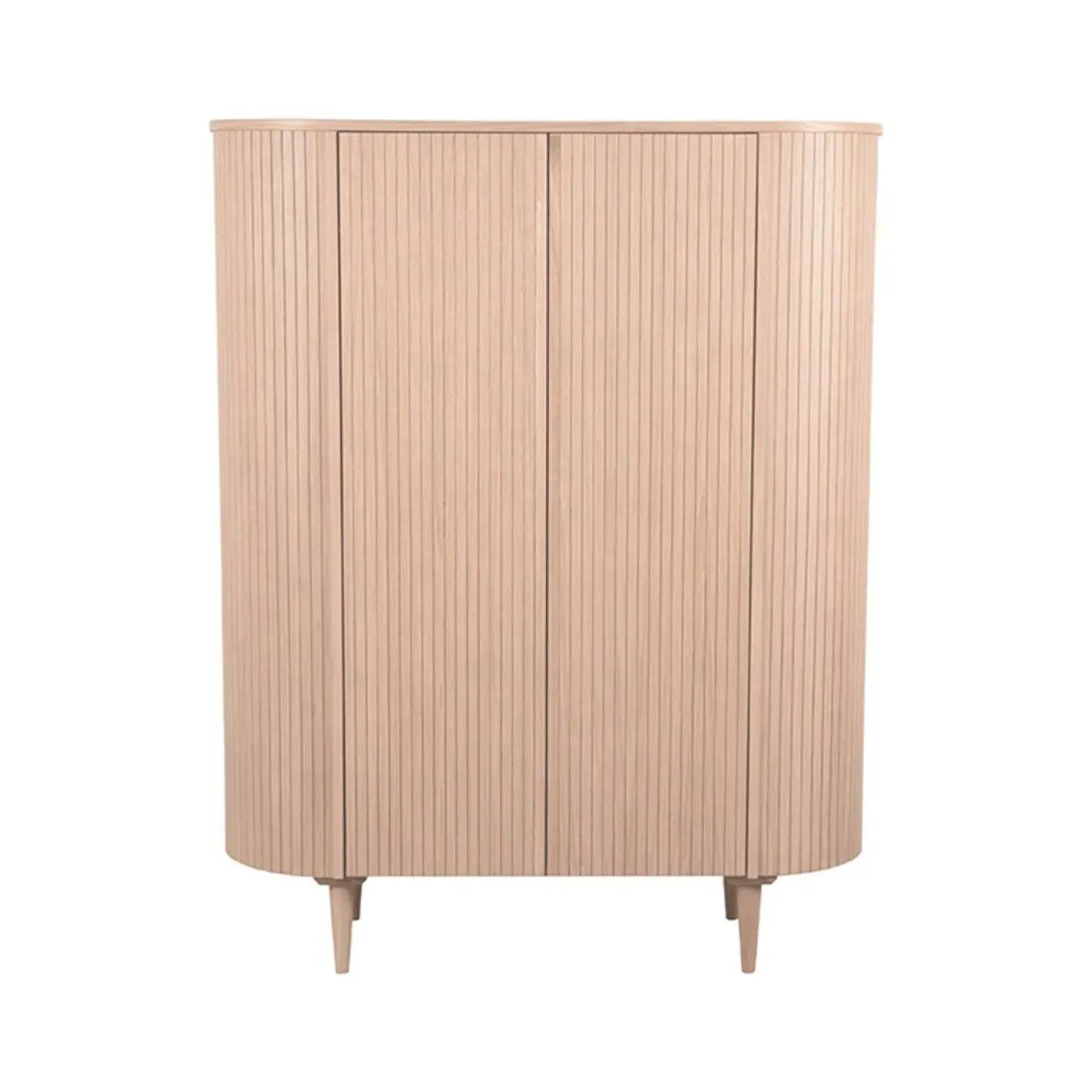 Wandkast Oliva Naturel Eikenhout 125cm