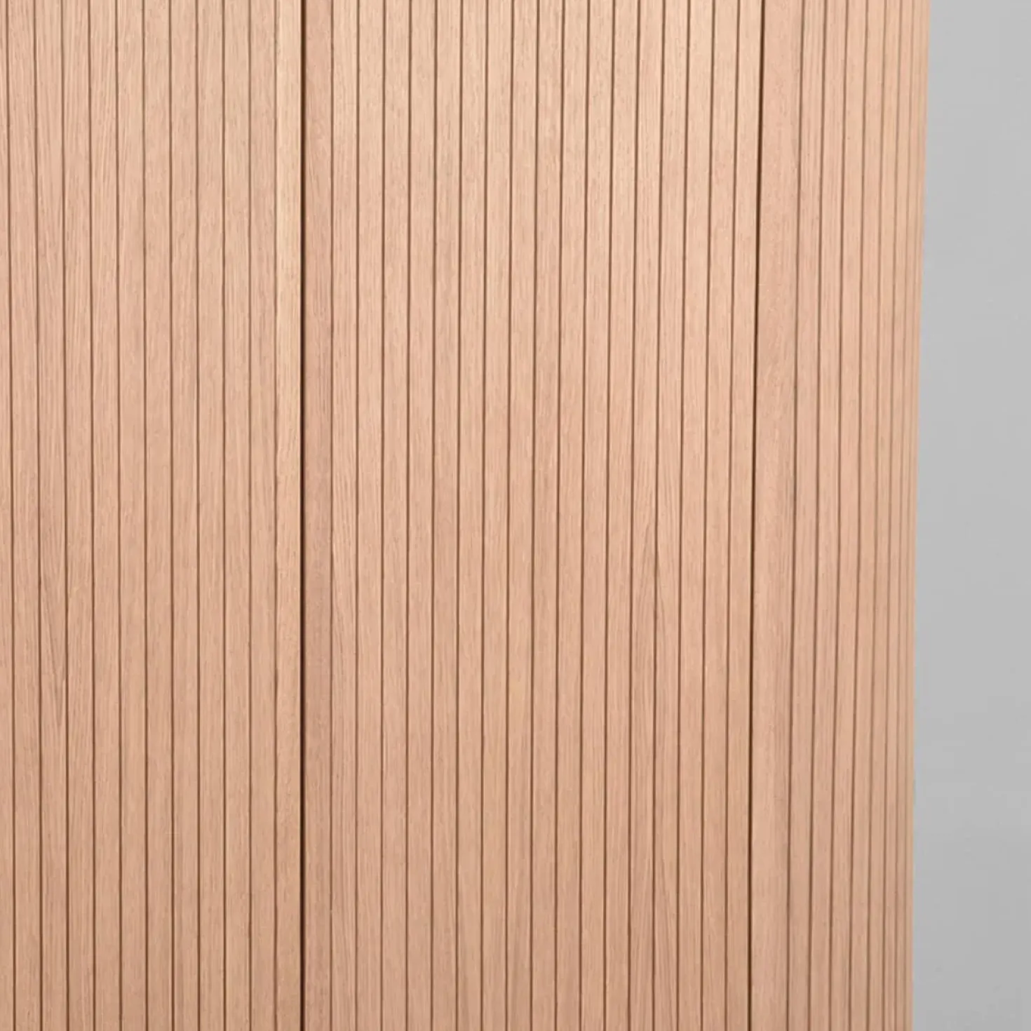 Wandkast Oliva Naturel Eikenhout 125cm