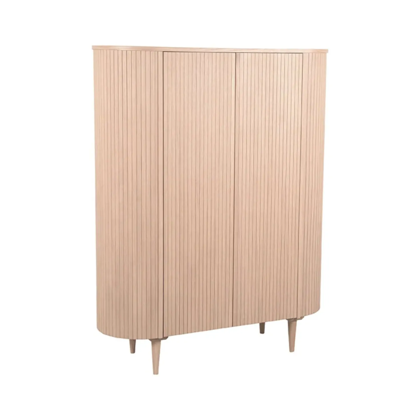 Wandkast Oliva Naturel Eikenhout 125cm