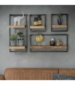Wandplank hout Stockton/a 20cm