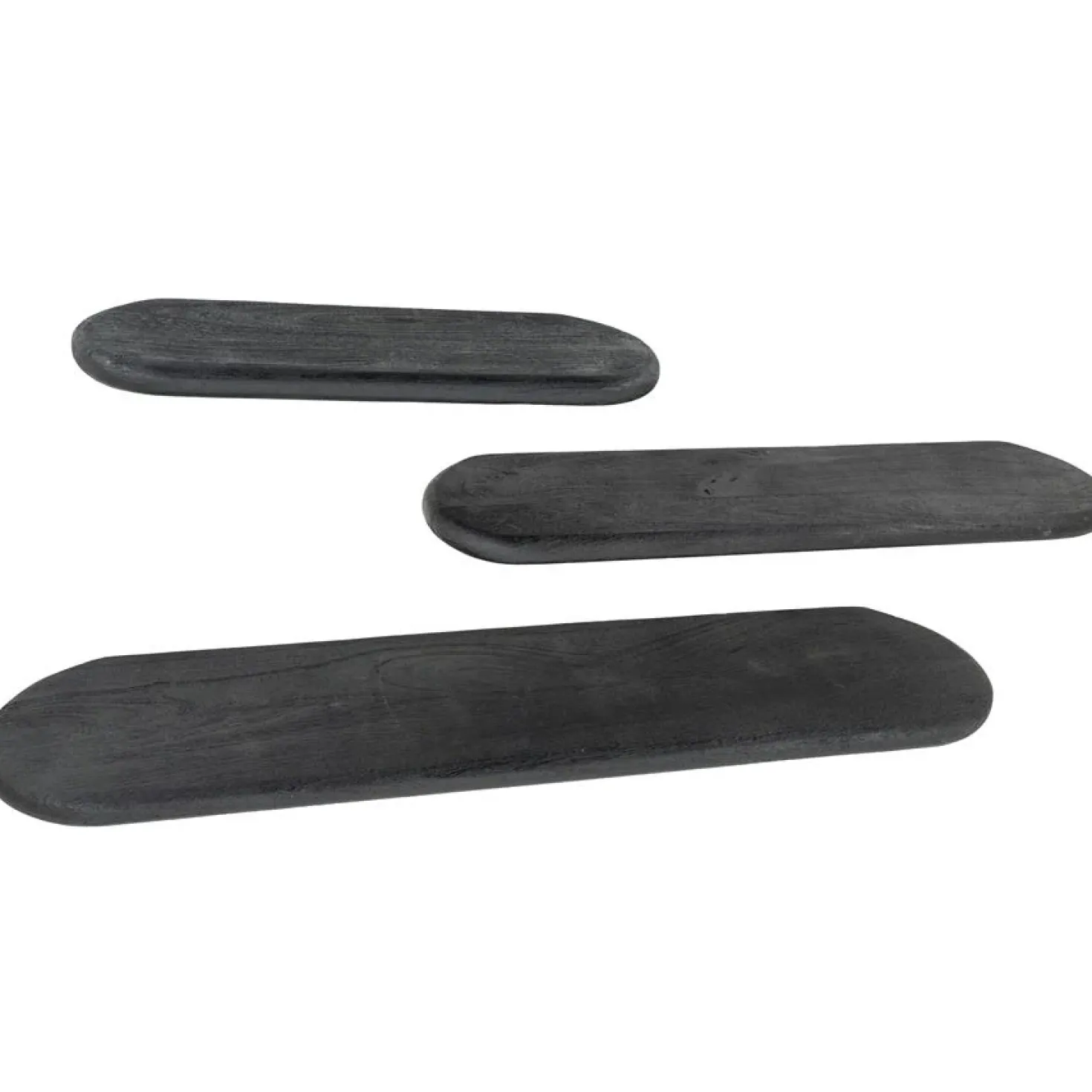Wandplank hout Tre Zwart 100cm