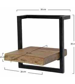 Wandrek industrieel Stockton 5 145cm
