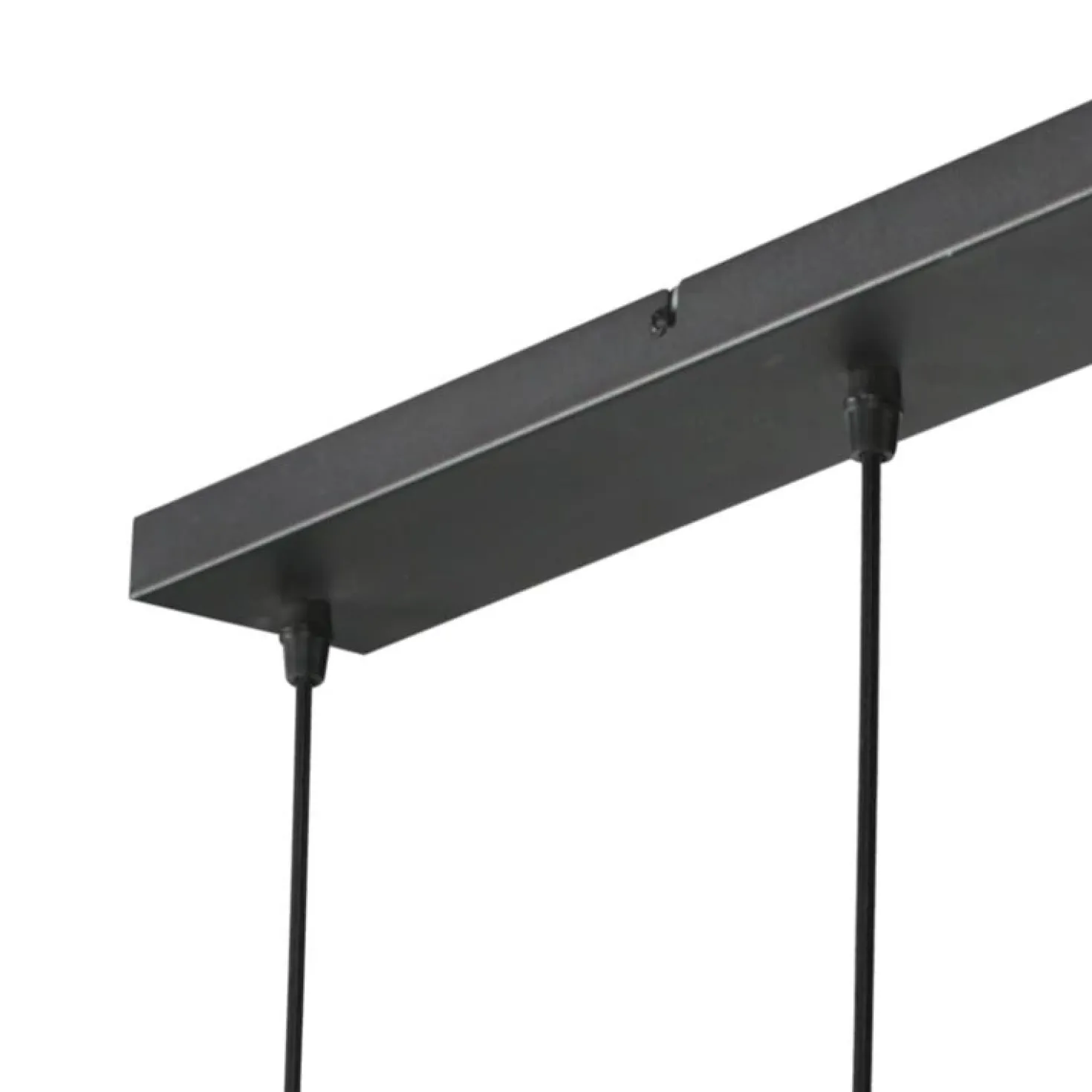 Zavi 5-lichts Hanglamp Crème Stof
