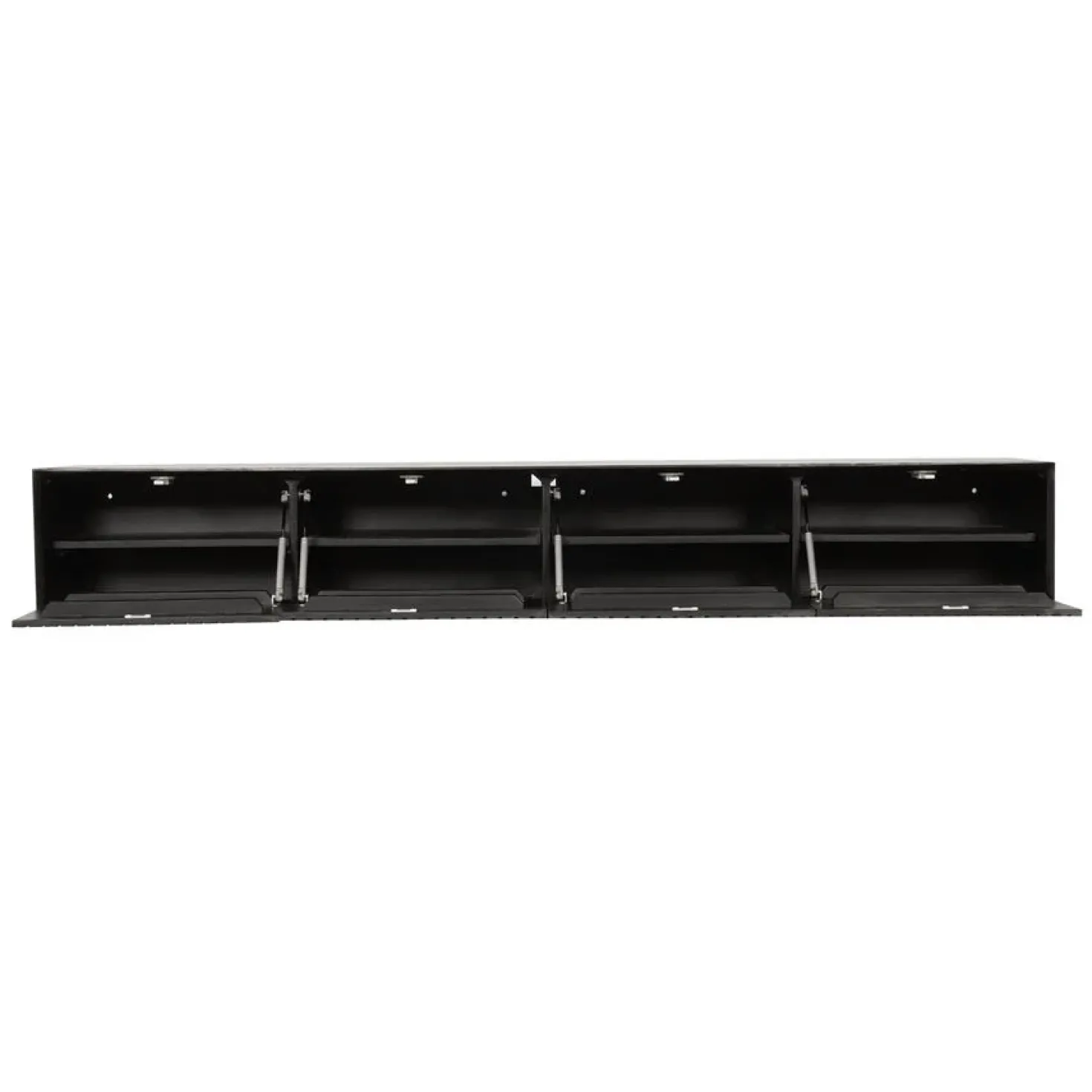 Zwevend Tv meubel Martin Zwart 200 cm