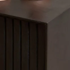 Zwevend Tv meubel Martin Zwart 200 cm