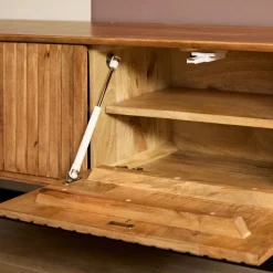 Zwevend Tv meubel Martin Naturel 280 cm